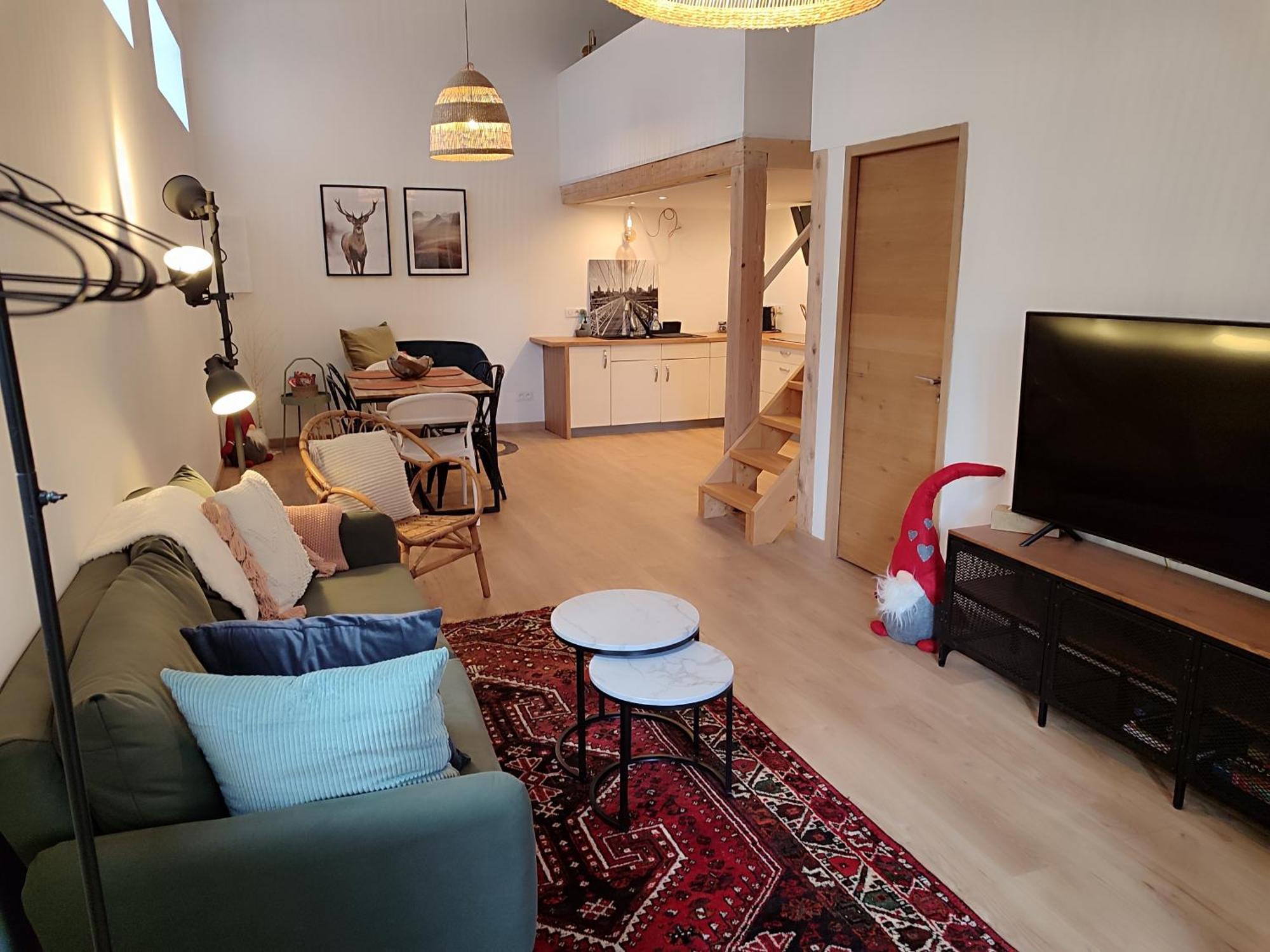Le Chaleureux Loft 1 Minute Du Tram Daire Lingolsheim Dış mekan fotoğraf