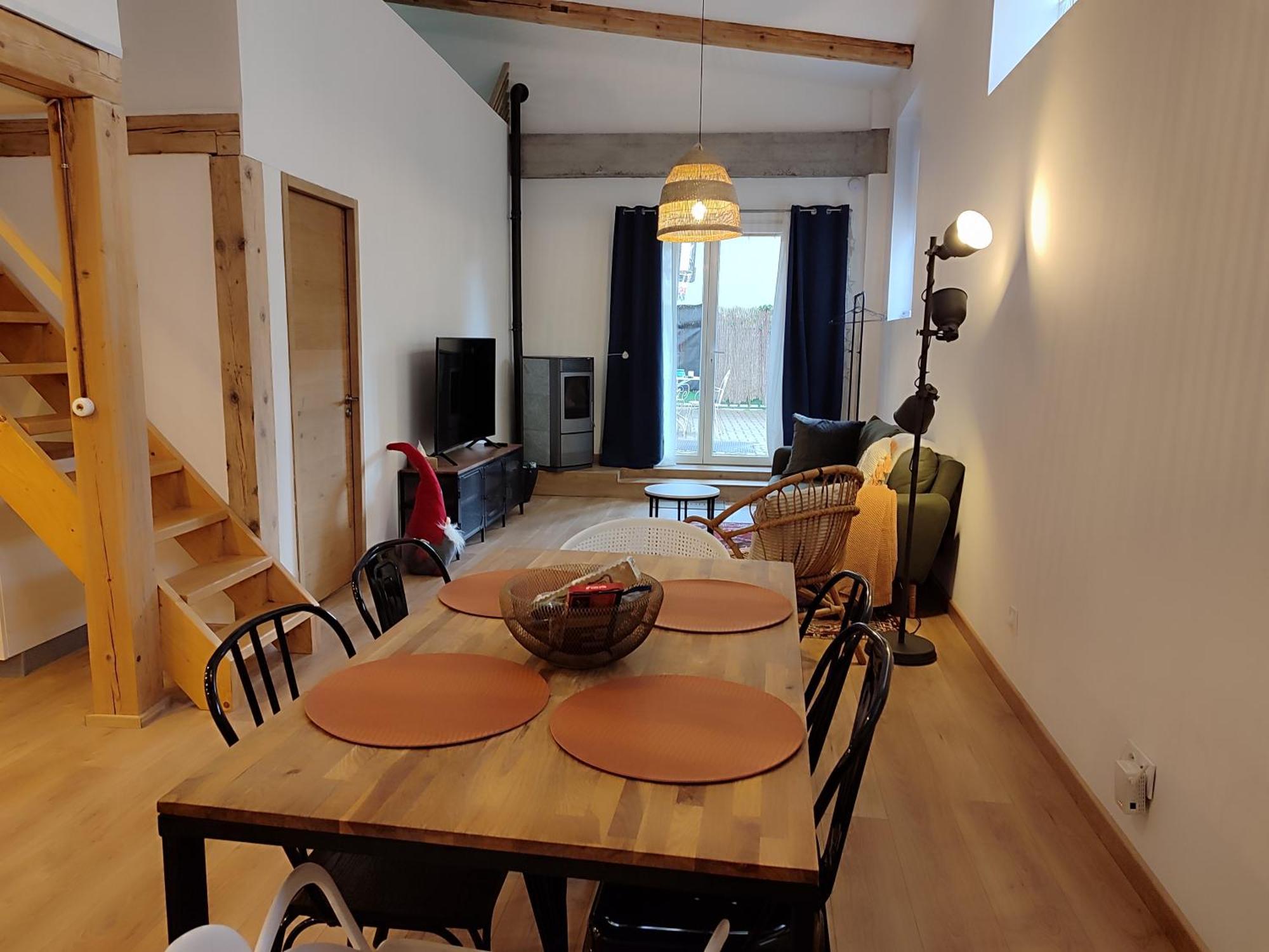 Le Chaleureux Loft 1 Minute Du Tram Daire Lingolsheim Dış mekan fotoğraf